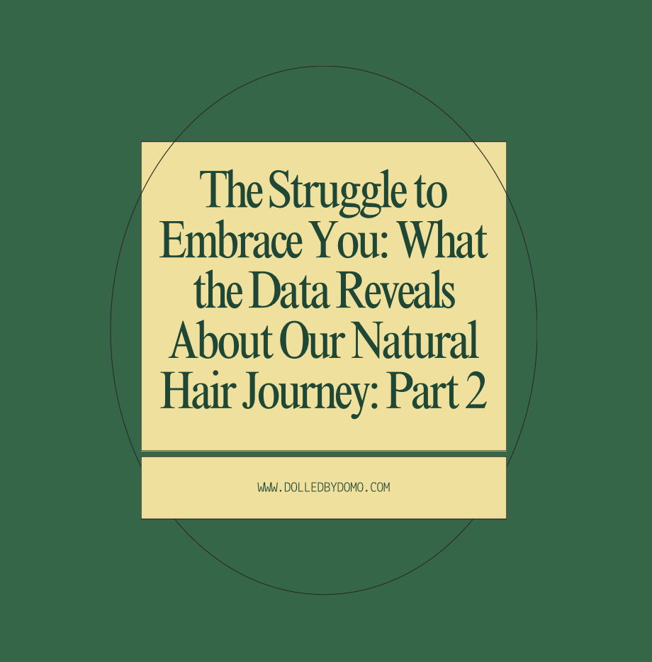The Struggle to Embrace You: What the Data Reveals About Our Natural Hair Journey: Part 2