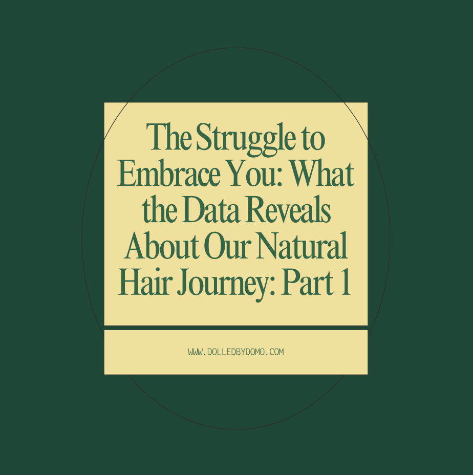 The Struggle to Embrace You: What the Data Reveals About Our Natural Hair Journey: Part 1